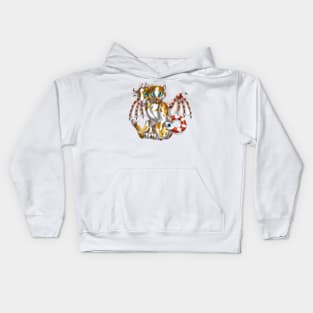 Chimera Cubs: Ginger Bicolor Kids Hoodie